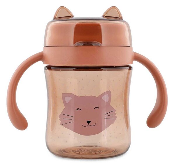 Ποτήρι Εκπαιδευτικό Με Καπάκι Trixie Tritan Mrs.Cat