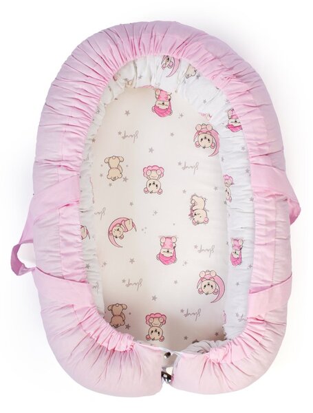 Φωλιά Ύπνου Dimcol Bear's Nest 04 White - Pink