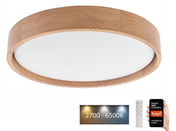 Brilagi - Φωτιστικό οροφής LED MANAROLA SMART LED/24W/230V + RC Tuya