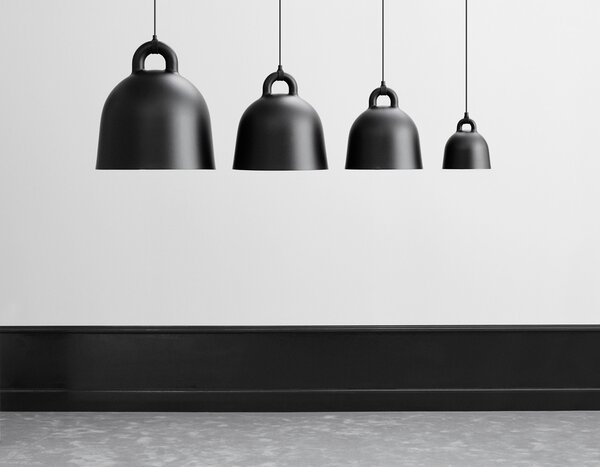 Normann Copenhagen - Bell Κρεμαστό φωτιστικό Medium Μαύρο Normann Copenhagen