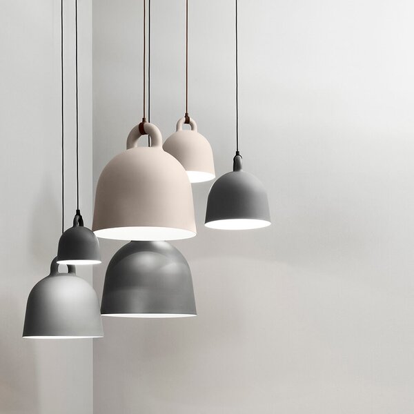 Normann Copenhagen - Bell Κρεμαστό φωτιστικό Medium Λευκό Normann Copenhagen