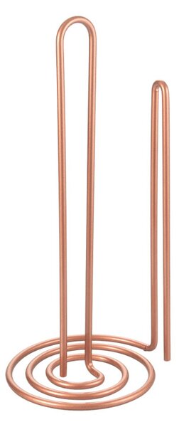 Θήκη Για Χαρτί Κουζίνας Ροζ-Χρυσό My Roll Polytherm Copper 15x32εκ. Metaltex 16-363640