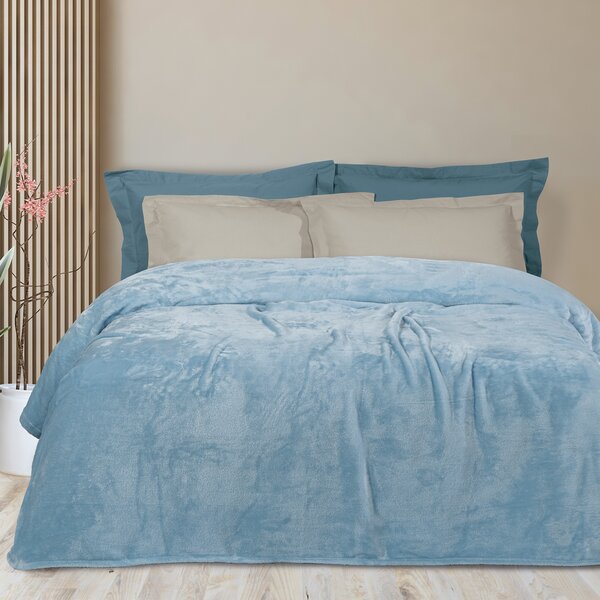 Κουβέρτα Velour Υπέρδιπλη 220x240εκ. Blanket 0483 Das Home