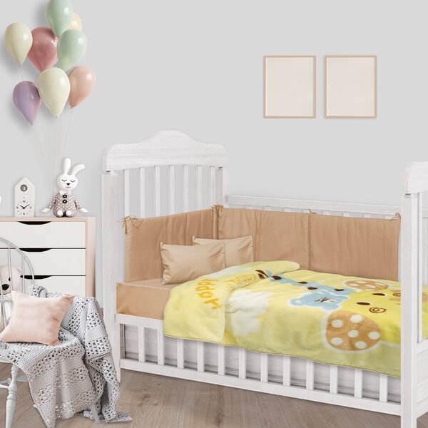 Κουβέρτα Κούνιας 110x140εκ. Velour Relax 6615 Das Baby