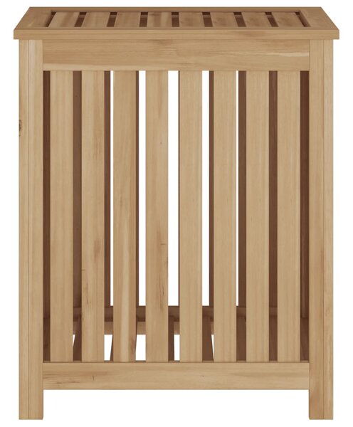 VidaXL Καλάθι Άπλυτων 50x35x60 εκ. από Μασίφ Ξύλο Teak