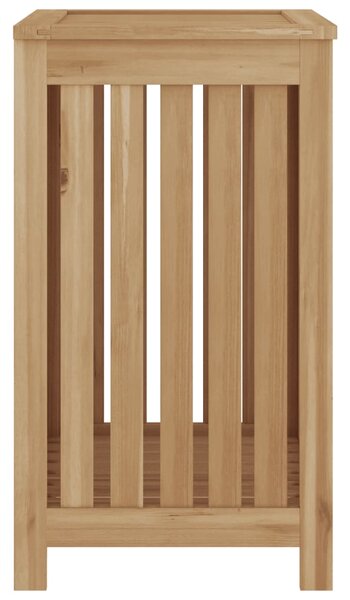 VidaXL Καλάθι Άπλυτων 50x35x60 εκ. από Μασίφ Ξύλο Teak