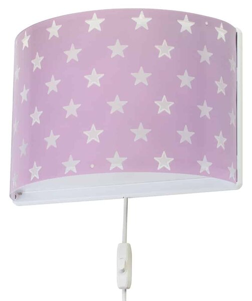 Απλίκα Τοίχου Stars Lilac 31x15x22,5εκ. ANGO 81218L