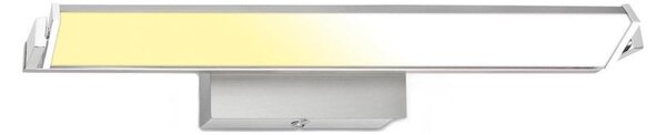 Brilo - Επιτοίχιο φωτιστικό dimming LED LED/15W/230V 2700-4000K ασημί