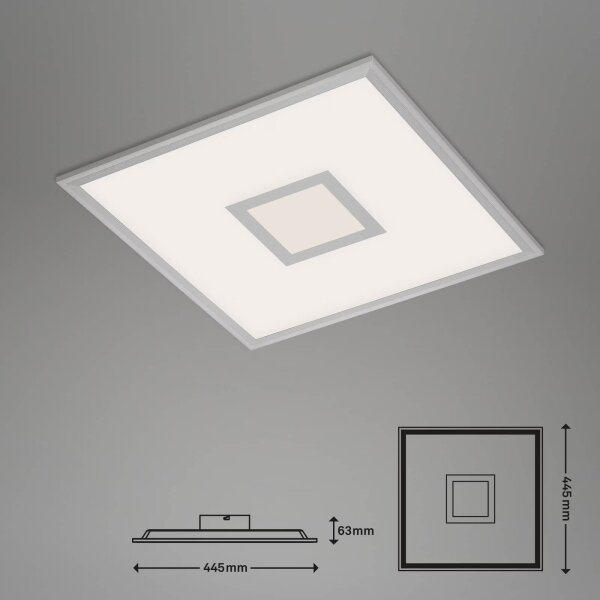 Brilo -LED RGB dimmable φωτιστικό οροφής CENTRO LED/24W/230V Wi-Fi Tuya + RC