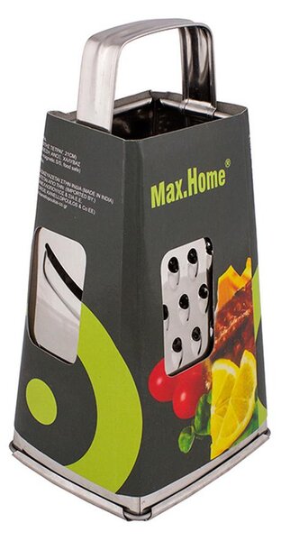 Τρίφτης Τετράπλευρος Ανοξείδωτος Max Home 9x10,5x21εκ. UR20631521