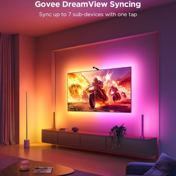 Govee - TV Backlight 3 Lite TV 55-65" SMART LED οπίσθιος φωτιαμός RGBICW Wi-Fi IP67 +RC