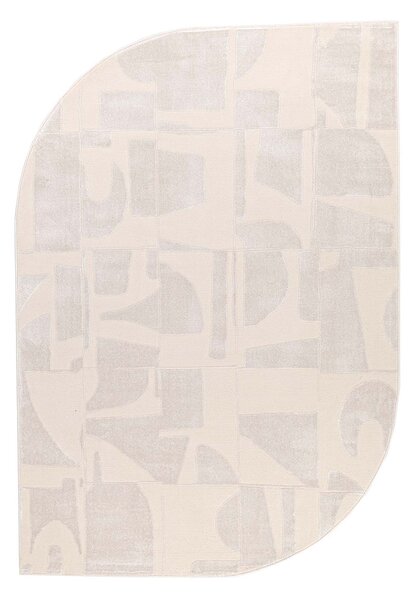 Χαλί (133x190) Royal Carpet Organic Shape 620A Cream