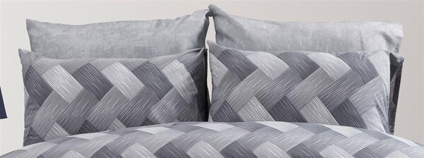 Μαξιλαροθήκη Φάκελος Polycotton 50x70εκ. Αλκμήνη 452 Grey DimCol