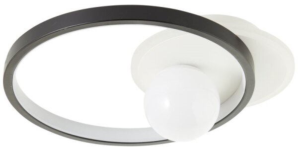 Brilliant - LED Dimmable φωτιστικό οροφής ATLANTA LED/24W/230V μαύρο/λευκό