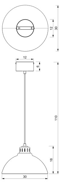 Κρεμαστό φωτιστικό οροφής SVEN 1xE27/15W/230V μπεζ