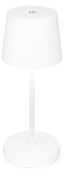 Briloner 7423016 - LED Dimmable επαναφορτιζόμενο επιτραπέζιο φωτιστικό LED/2,6W/5V IP44 λευκό