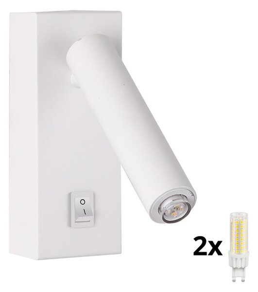 Brilagi - LED Προβολέας τοίχου MAYA 1xG9/35W/230V λευκό