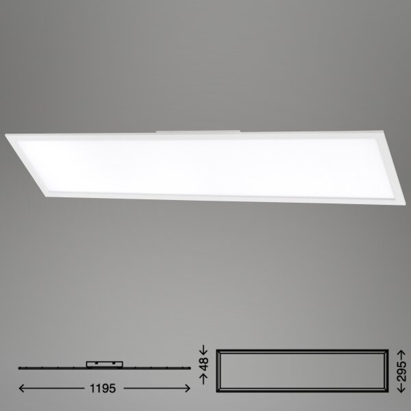 Briloner 7196-016 - LED Dimmable φωτιστικό οροφής PIATTO LED/36W/230V + RC