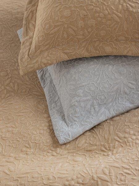 Κουβέρτα Ζακάρ Polycotton Ημίδιπλη 170x260εκ. Alina Grey Palamaiki