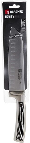 Μαχαίρι Santoku Ανοξείδωτο Χάλυβα Harley Bergner 17,5εκ. BG00004230