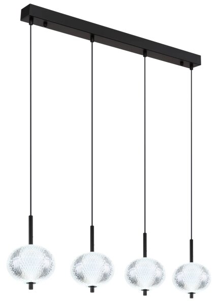 Globo 16042-4H - Κρεμαστό φωτιστικό οροφής LED AIDA 4xLED/5,75W/230V 3000K/4500K/6500K