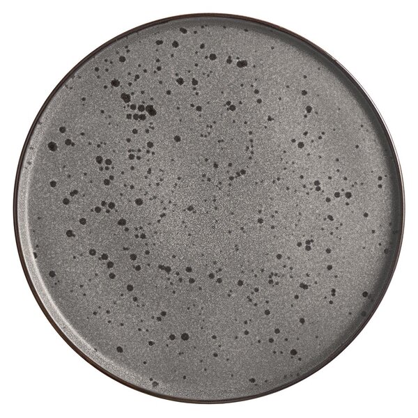 Πιάτο Ρηχό Φαγητού Stoneware Grey Reactive Glaze 27x1,7εκ. Day ESPIEL SCH75563K12