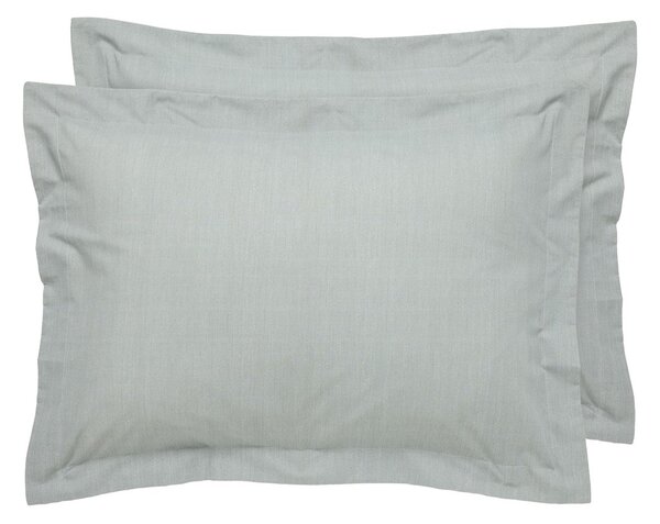 Ζεύγος Μαξιλαροθήκες Oxford (50x70) Das Home Casual Prints 5451 Green