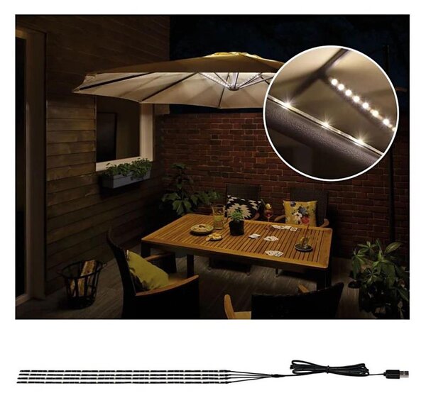 Paulmann 94208 - LED/1,8W Parasol lighting PARASOL 5V/USB