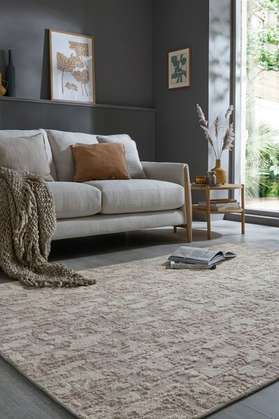 Χαλί Connely Washable Μπεζ 116x170 cm, Flair Rugs