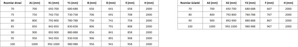 Mexen Lunar-B L καμπίνα ντους ανοιγόμενη αριστερή 80 x 80 cm, διαφανής, χρώμιο