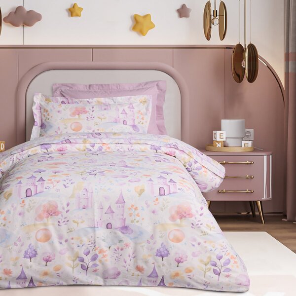 Σεντόνια Μονά (Σετ) Das Kids 4989 Lilac