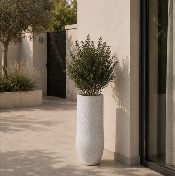 Κασπώ PTMD Luxury Living Dorin από τσιμέντο, με διαστάσεις 24x24x55cm