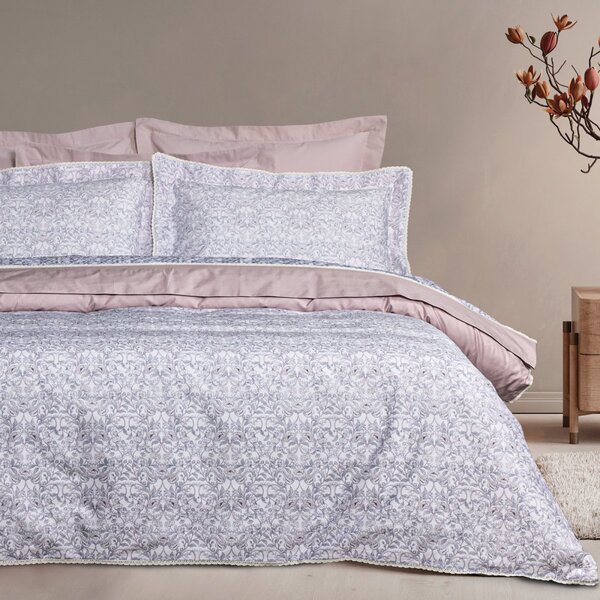 Πάπλωμα Υπέρδιπλο (220x240) 2 Όψεων Das Home Prestige 1729 Grey Nude