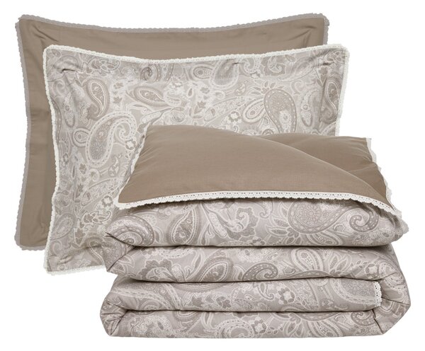 Πάπλωμα Υπέρδιπλο (220x240) 2 Όψεων Das Home Prestige 1732 Taupe