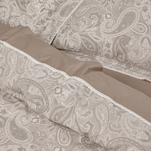 Πάπλωμα Υπέρδιπλο (220x240) 2 Όψεων Das Home Prestige 1732 Taupe
