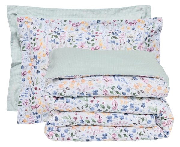 Παπλωματοθήκη Μονή (Σετ 160x240) 2 Όψεων Das Home Casual 5453 Multicolor