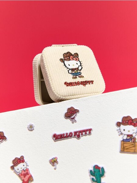 Sinsay - Κοσμηματοθήκη Hello Kitty - κρεμ