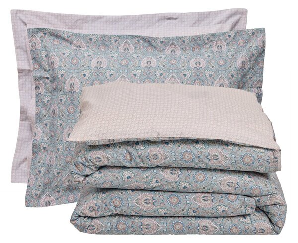 Παπλωματοθήκη Μονή (Σετ 160x240) 2 Όψεων Das Home Casual 5457 Multicolor