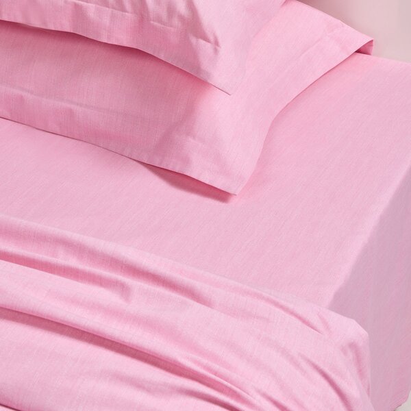Σεντόνι Μονό Επίπεδο (170x260) Das Home Casual Prints 5450 Pink