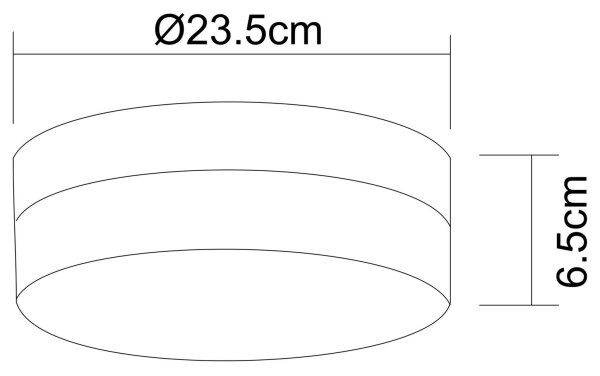 GLOBO 48402 - Φως οροφής OPAL 2xE27/40W