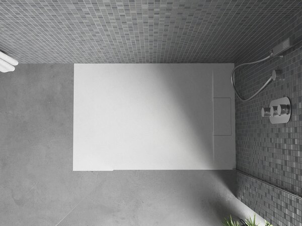 Mexen Otto ορθογώνιος δίσκος ντους SMC 100 x 90 cm, λευκός - 4N109010