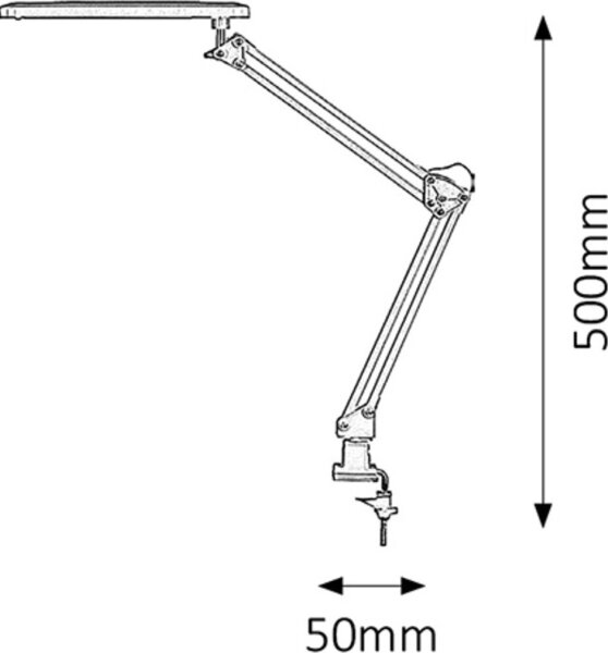 Rabalux 4420 - Επιτραπέζια λάμπα LED RAUL LED/5,6W/230V