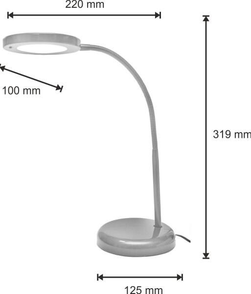 Επιτραπέζια λάμπα LED ANITA LED/6W/230V