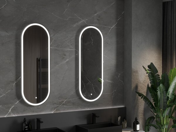 Mexen Bono Καθρέφτης μπάνιου φωτιζόμενος 45 x 120 cm, LED 6000K, αντιθαμβωτικός