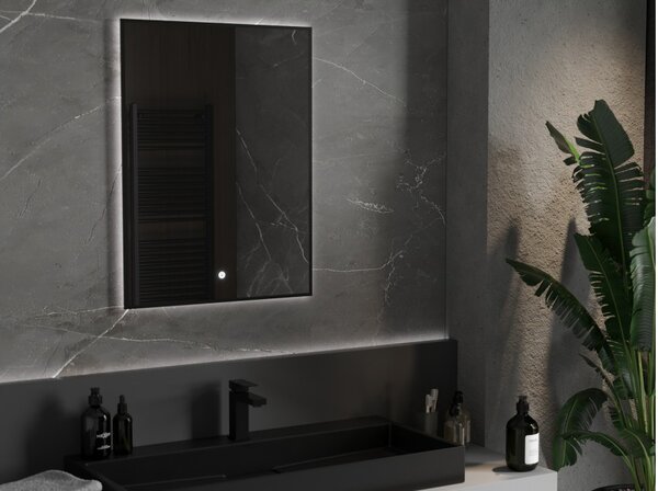 Mexen Erma καθρέφτης μπάνιου με οπίσθιο φωτισμό 60 x 80 cm, LED 6000K