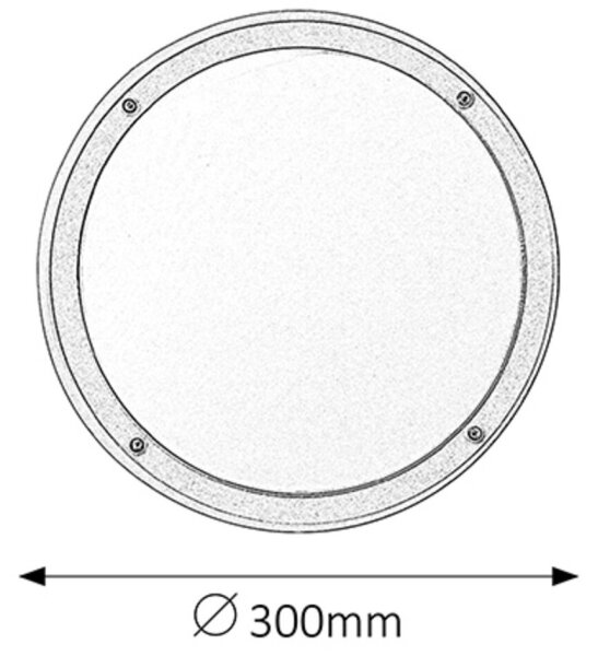 Rabalux 8049 - Φως τοίχου εξωτερικού χώρου ALVORADA 2xE27/20W IP65