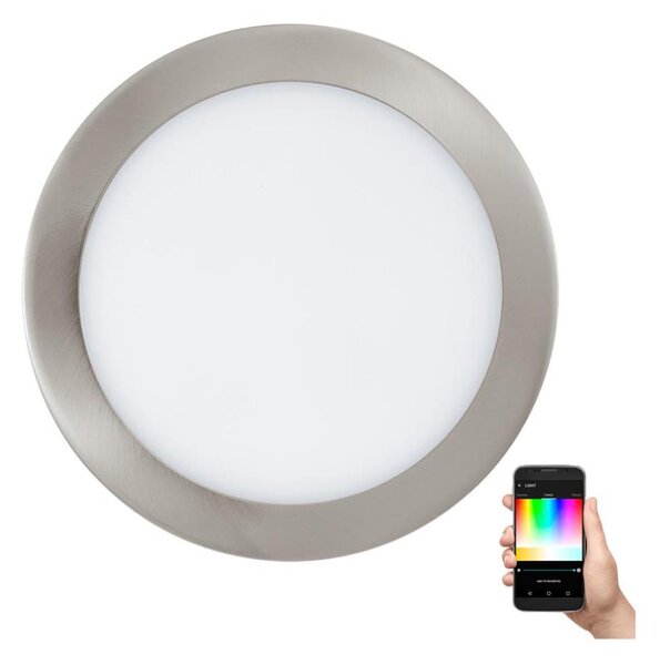 Eglo 96676 - LED RGB Χωνευτό φωτιστικό οροφής με dimmer FUEVA-C LED/15,6W/230V