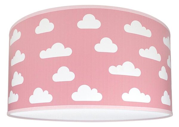 Παιδικό φωτιστικό οροφής CLOUDS PINK 2xE27/60W/230V ροζ