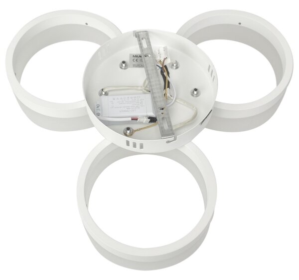 Φως οροφής LED RING 3xLED/12W/230V λευκό