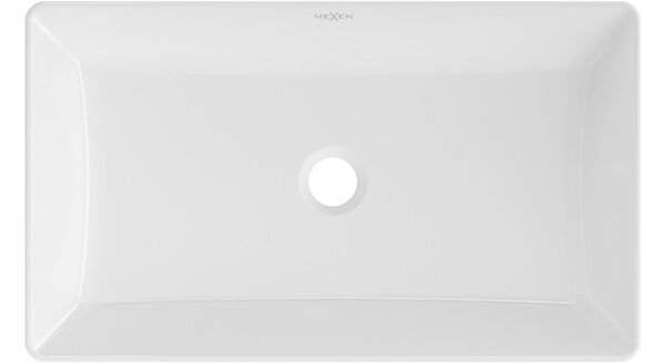 Mexen Nadia επιτραπέζιος νιπτήρας 62 x 35 cm, λευκός - 21616000